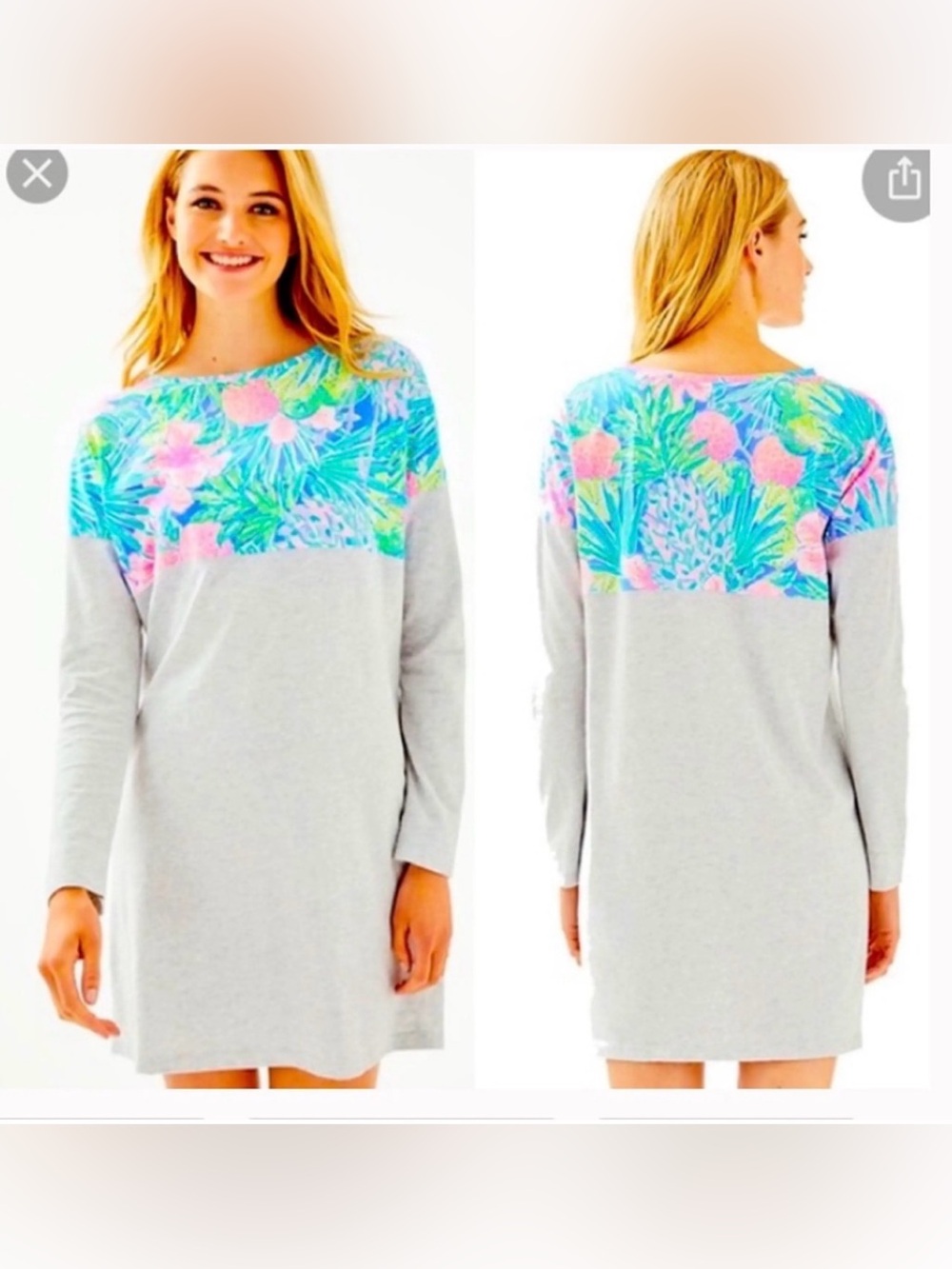 Lilly Pulitzer Floral Print in Pink, Blue, Green